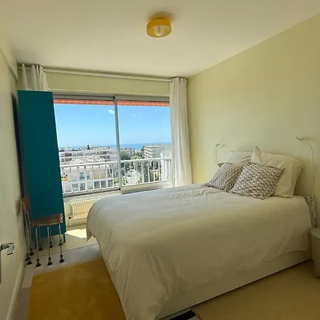 Апартаменты Panoramic Sea View Swimming Pool Антиб